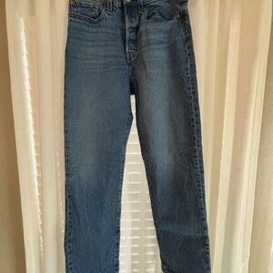 Levi's Women's Straight Leg Blue Jeans